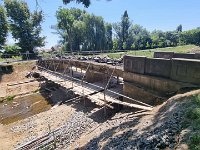 Obnavlja se most na rijeci Petrinjčici. Nakon VRA Oluja na njumu su se vidjeli tragovi gusjeničara 2